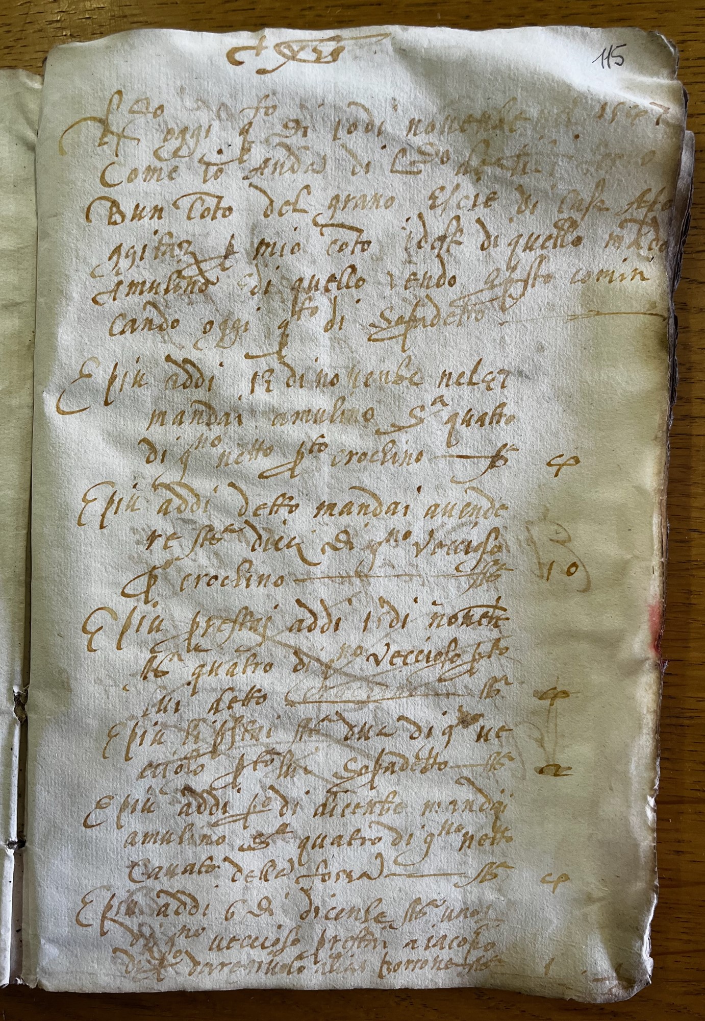 Leonardo Libri e figlio Antonio denari spesi e ricevuti